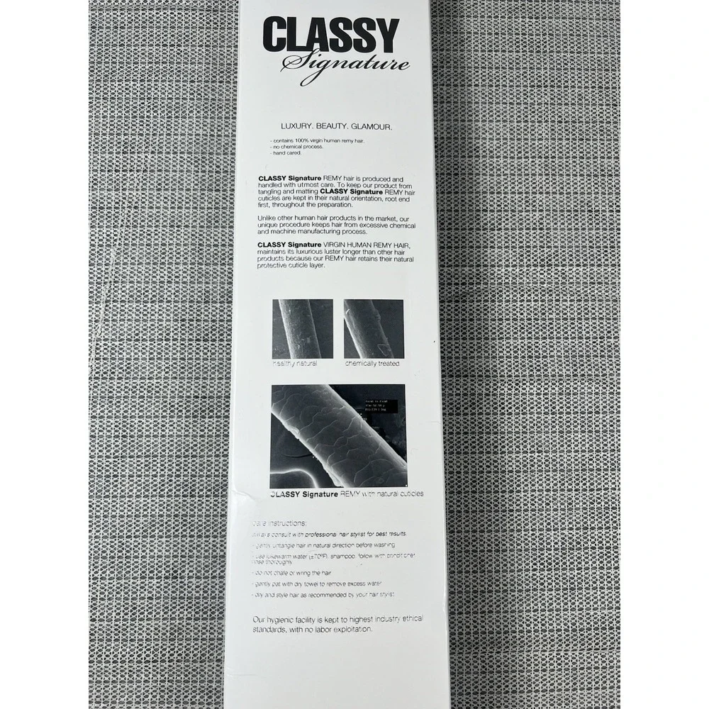 Classy Signature Virgin Malaysian Wave Remy Hair Extensions 22